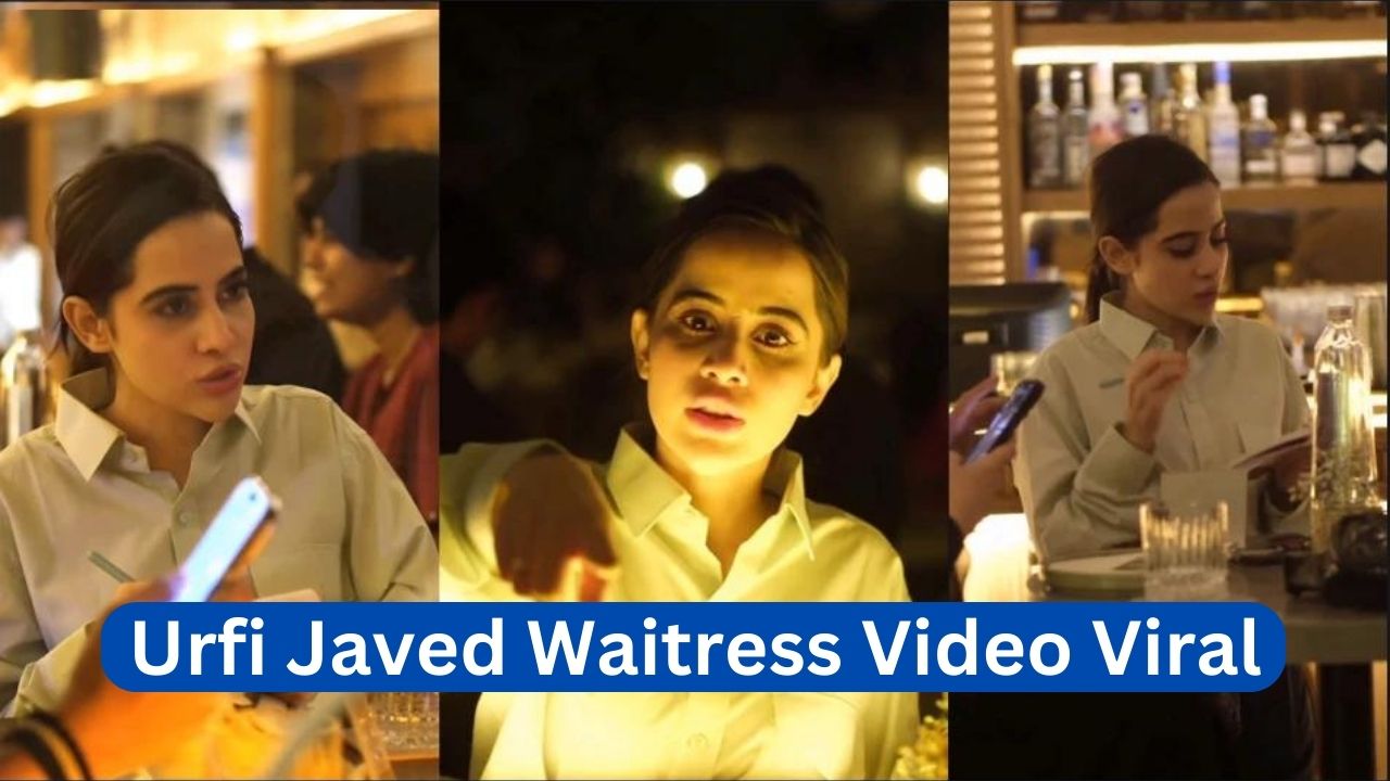 Urfi Javed Waitress Video Viral