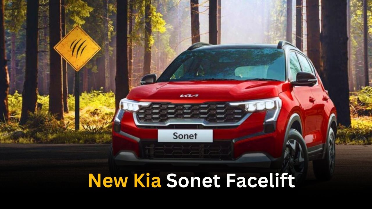 New KIA Sonet Facelift