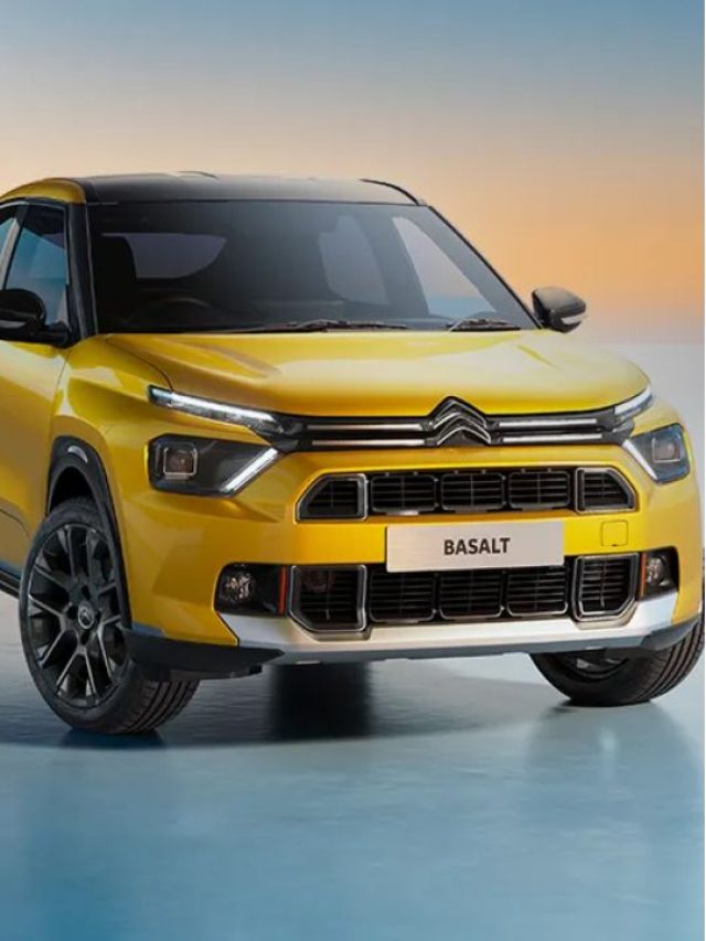 Citroen Basalt feature-rich SUV with safety and technology, powerful features and incredible engine.